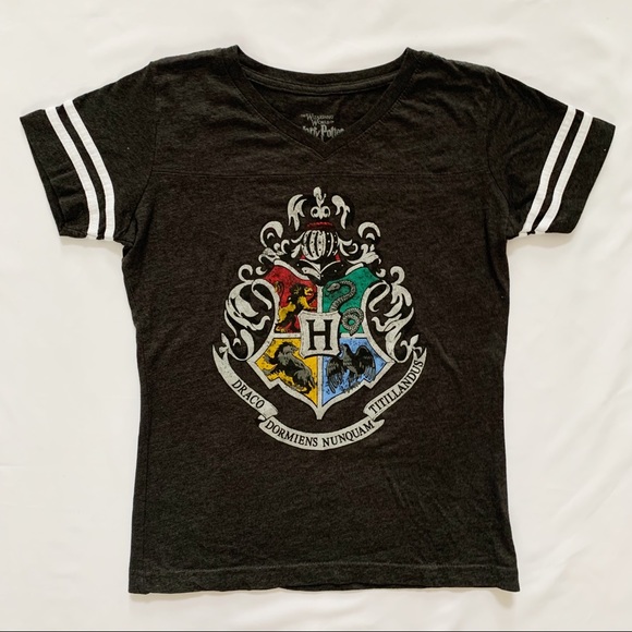 Warner Bros. Tops - Harry Potter Hogwarts V-neck Shirt